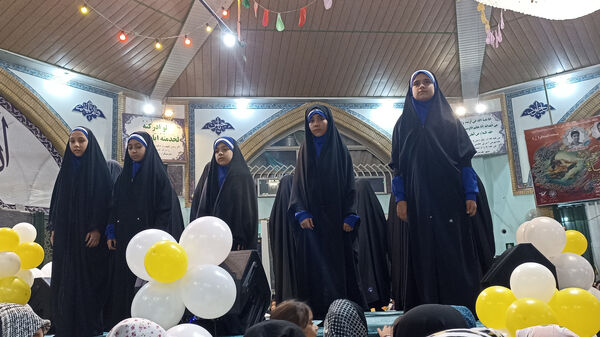 مراسم باشکوه میلاد حضرت زهرا(س) در مسجد المنتظر
