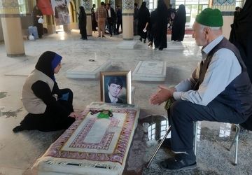 مراسم پنجشنبه‌های شهدایی در شهر بار نیشابور