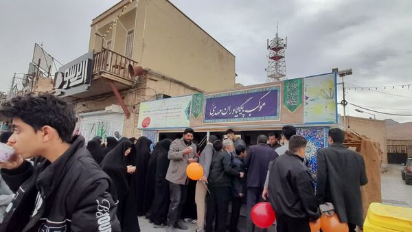 جشن بهار انقلاب در راهپیمایی ۲۲ بهمن در تفت