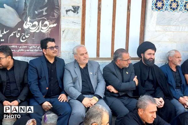 حضور فرماندار و مسئولان فیروزکوه در آیین‌های عاشورایی روستاهای لزور و وشتان