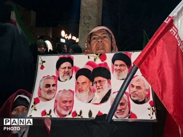  یازدهمین شب مراسم شهادت آیت الله سید علی خامنه‌ای در بلوار فضل 