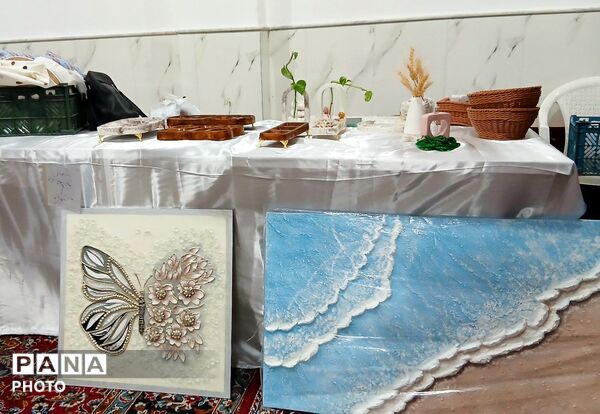 برپایی نمایشگاه مشاغل خانگی در شهر جعفریه
