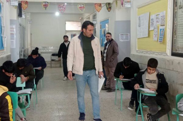 شروع امتحانات نوبت اول مدارس شهرستان فیروزه