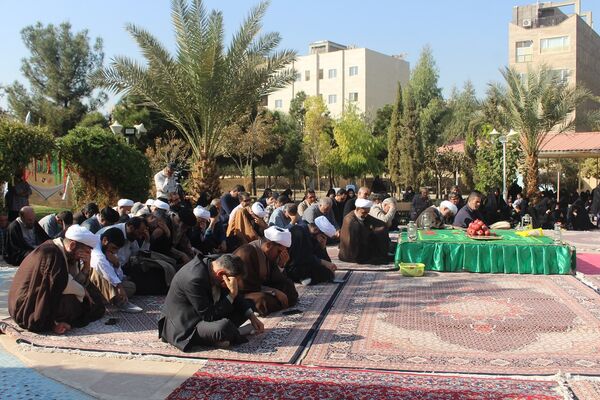 مراسم سالگرد تدفین شهدای گمنام موسسه علمی فرهنگی دارالحدیث قم