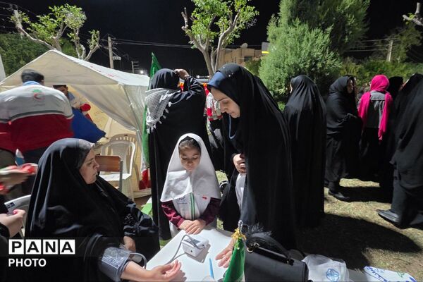 مراسم دختران جان فدا در جوادآباد، به مناسبت دهه کرامت