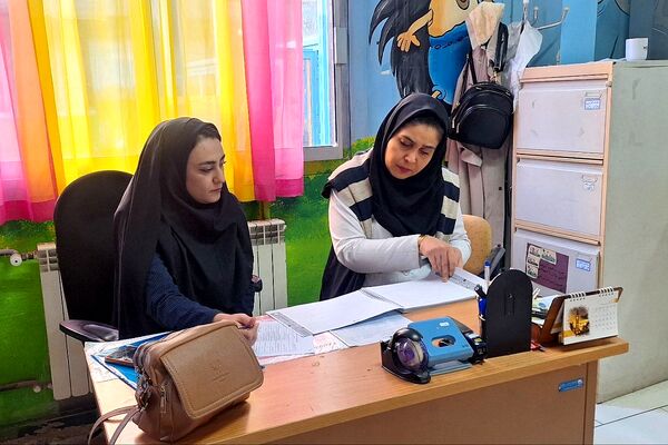بازدید سرگروه سلامت اداره کل آموزش و پرورش شهرستانهای استان تهران از مدارس ناحیه دو شهرری 