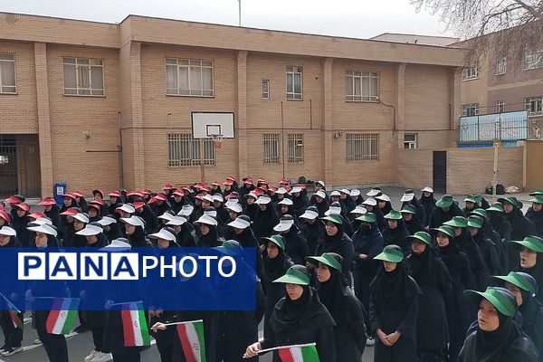 جشن نیمه شعبان در دبیرستان دخترانه صدیقه طاهره ناحیه یک شهرری 