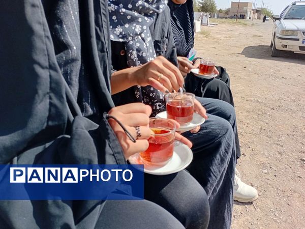 برپایی موکب اربعینی در خلیل آباد