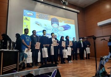 آیین تجلیل از مقام آوران استانی،کشوری و جهانی پژوهشسرای جابربن حیان 