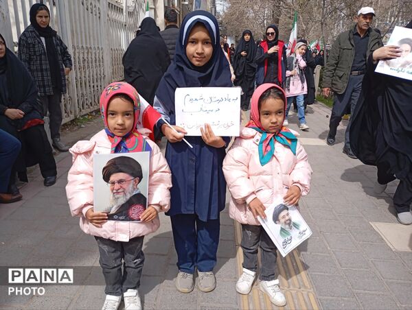 کاپشن صورتی های راهپیمایی قدس