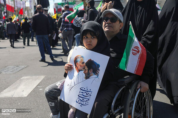  چهلمین روز شهادت رهبر شهید انقلاب اسلامی - تهران/2
