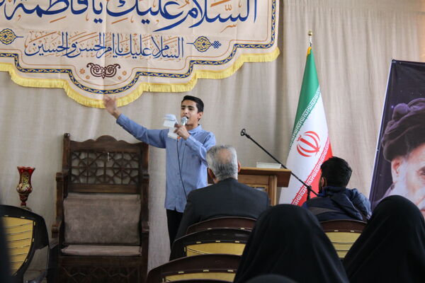 برگزاری تجمع هیات دانش‌آموزی «والعصر» در امامزاده محمد (ع)