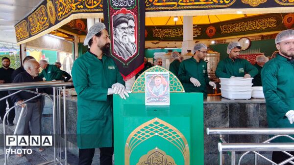 چایخانه حضرت رضا(ع)در قاب پانا 