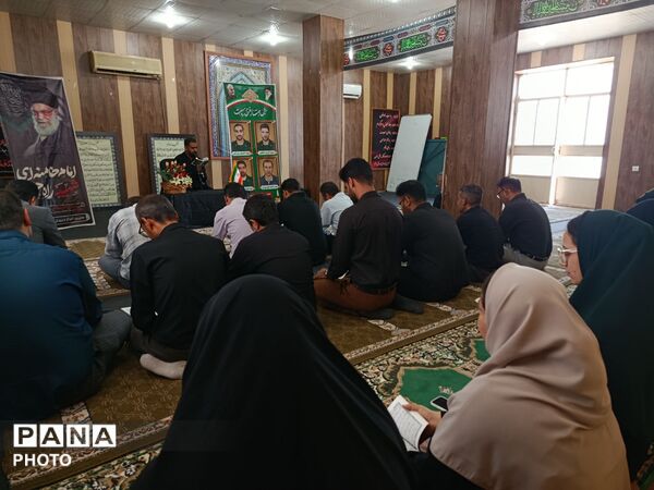 آیین سوگواری در آموزش و پرورش حاجی‌آباد