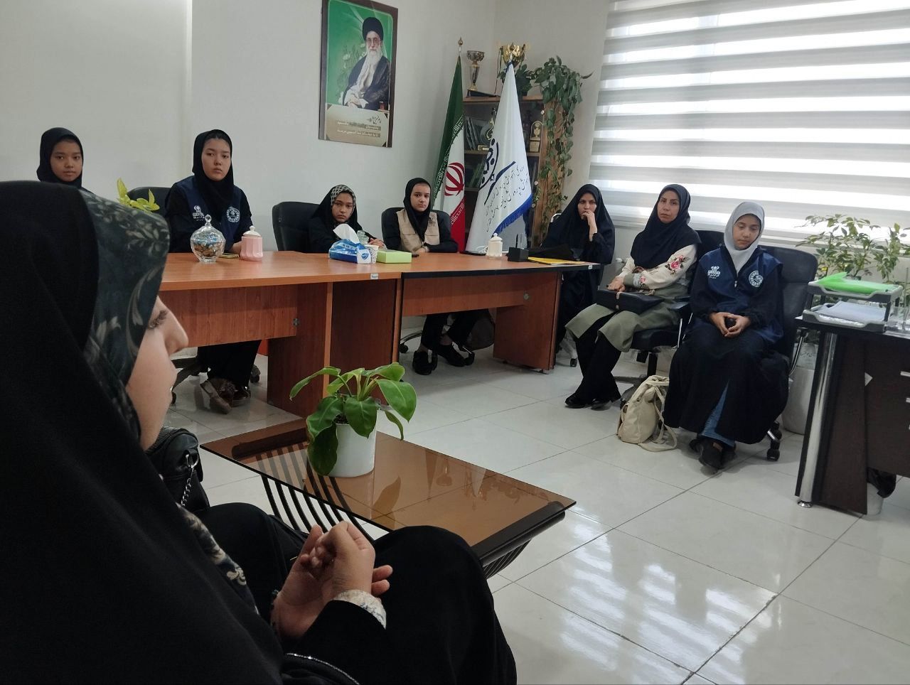 نشست صمیمانه معاون پرورشی و تربیت‌بدنی ناحیه 7 با سردبیر خبرنگاران خبرگزاری پانا 