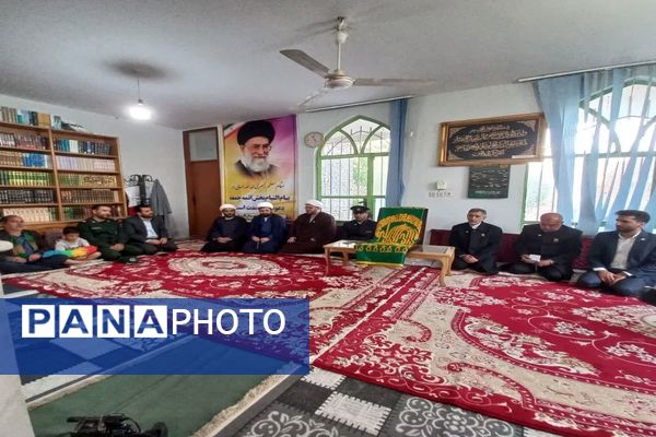 استقبال از خادمان حرم مطهر امام رضا( ع) در شهرستان فاروج 