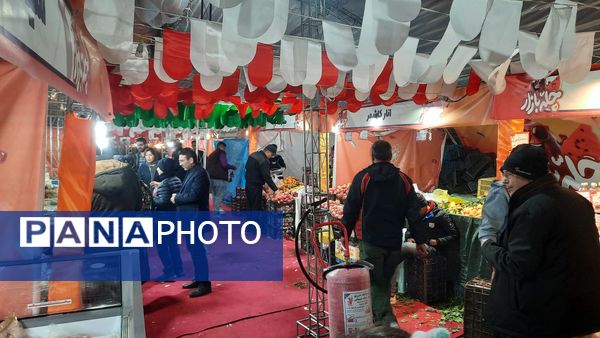 شور و نشاط مردم در چله بازارهای مشهد