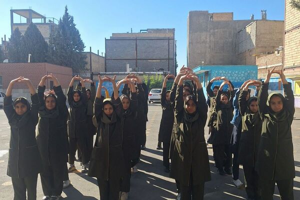 برگزاری مراسم صبحگاهی مدارس شهرستان ملارد