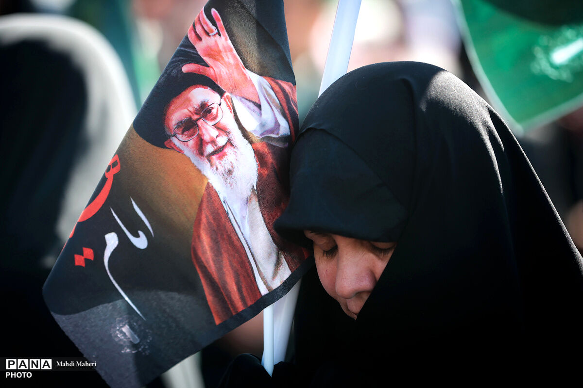 مراسم اربعین رهبر شهید انقلاب در تهران