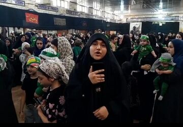همایش شیر خوارگان حسینی در برازجان
