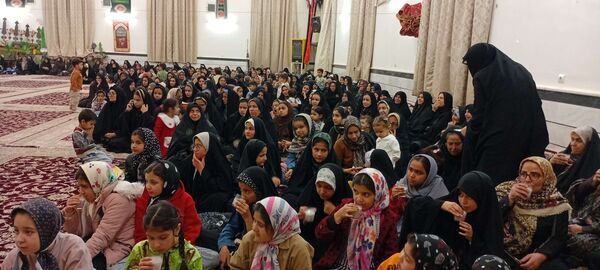 جشن باشکوه ولادت امام علی (ع) در روستای نقاب خلیل آباد