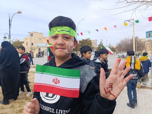 راهپیمایی ۲۲ بهمن در مشهدمرغاب