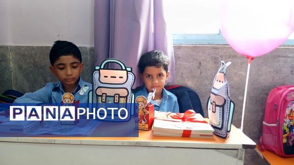 شکوفه‌ها در راه رویش؛ جشن ورود کلاس اولی‌ها در مدرسه شهید مطهری مارم فین