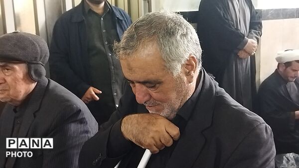 عزاداری مردم نیشابور برای شهادت رهبر عزیز انقلاب اسلامی 