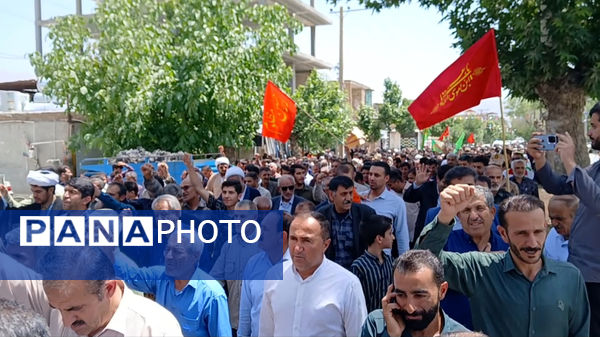 فریاد «مرگ بر اسرائیل» توسط مردم شهید پرور شهرستان لردگان طنین انداز شد