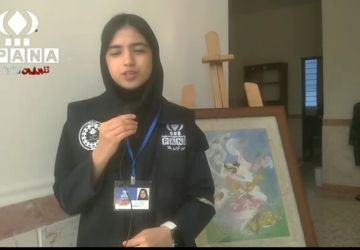 بازدید خیرین مدرسه‌ساز از هنرستان ۲۲ بهمن در روز ۱۳ آبان