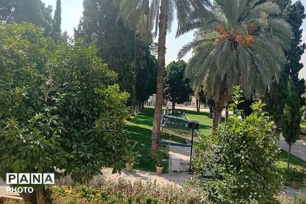 رویش شکوفه‌های هنر در جوار آرامگاه حافظ شیرازی