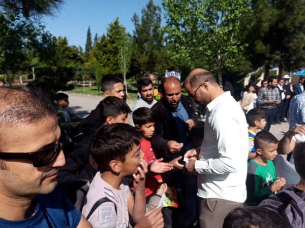 همایش پیاده‌روی خانوادگی در شهر جعفریه قم 