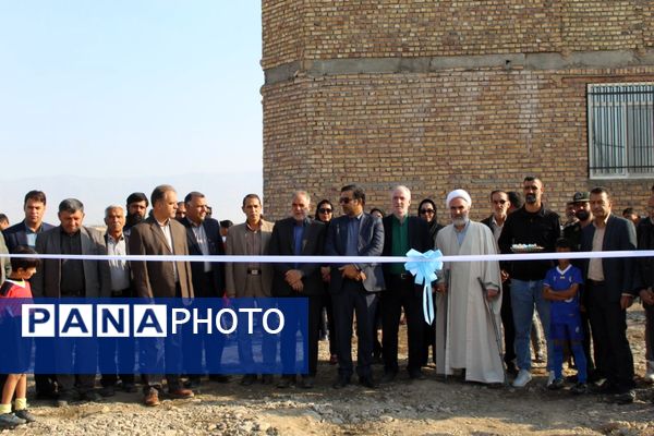 افتتاح زمین چمن روستای خوجان 