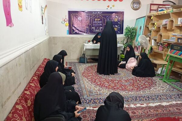 مسابقات قرآن، عترت و نماز مرحله استانی دختران در روستای نظر آقا منطقه سعدآباد 