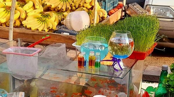  بازار منطقه ۱۸ با حال و هوای بهار نوروزی 