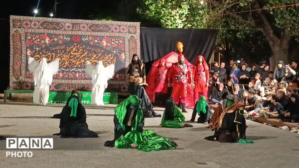 مراسم شبیه خوانی در میدان باغشمال تبریز