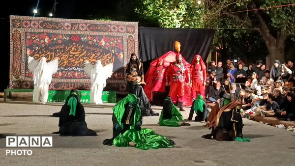 مراسم شبیه خوانی در میدان باغشمال تبریز