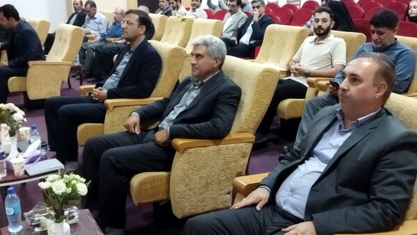  نشست خبری هفته دولت فرماندار اسکو