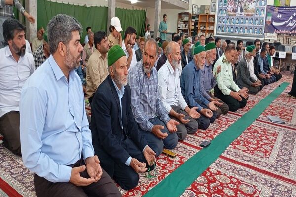 نماز عبادی سیاسی جمعه در شهر بار 