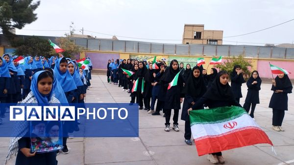 مراسم زنگ مهر در مدرسه فرهنگ خلیل آباد