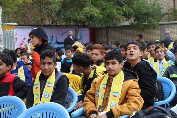 آیین نمادین نکوداشت هفته پدافند غیرعامل در نیشابور 