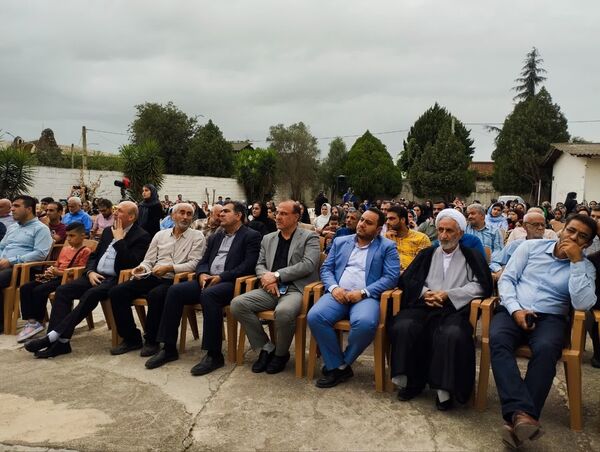 آیین کلنگ‌زنی دبستان ۱۲ کلاسه شهید ولی‌زاده سورک در شهرستان میاندورود 