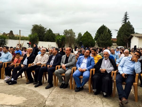 آیین کلنگ‌زنی دبستان ۱۲ کلاسه شهید ولی‌زاده سورک در شهرستان میاندورود 
