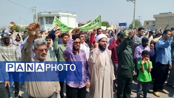 راهپیمایی ضدصهیونیستی «جمعه خشم» در رودان