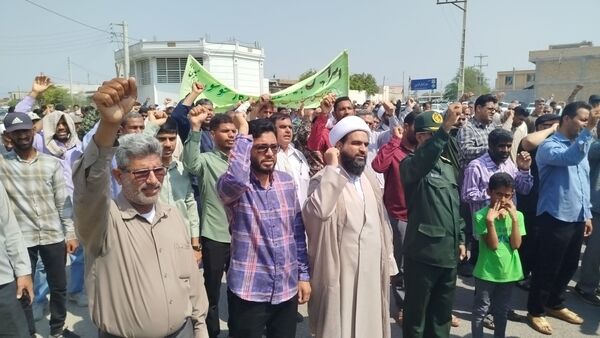 راهپیمایی ضدصهیونیستی «جمعه خشم» در رودان