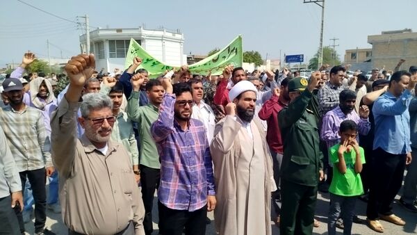 راهپیمایی ضدصهیونیستی «جمعه خشم» در رودان