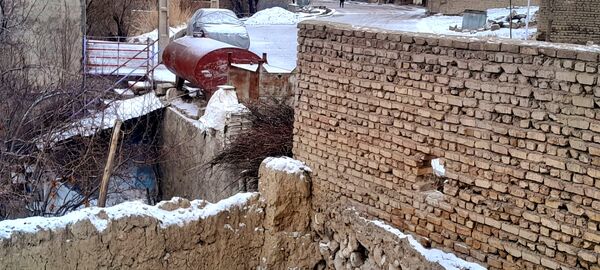  دومین برف پاییزی در شهر بار 