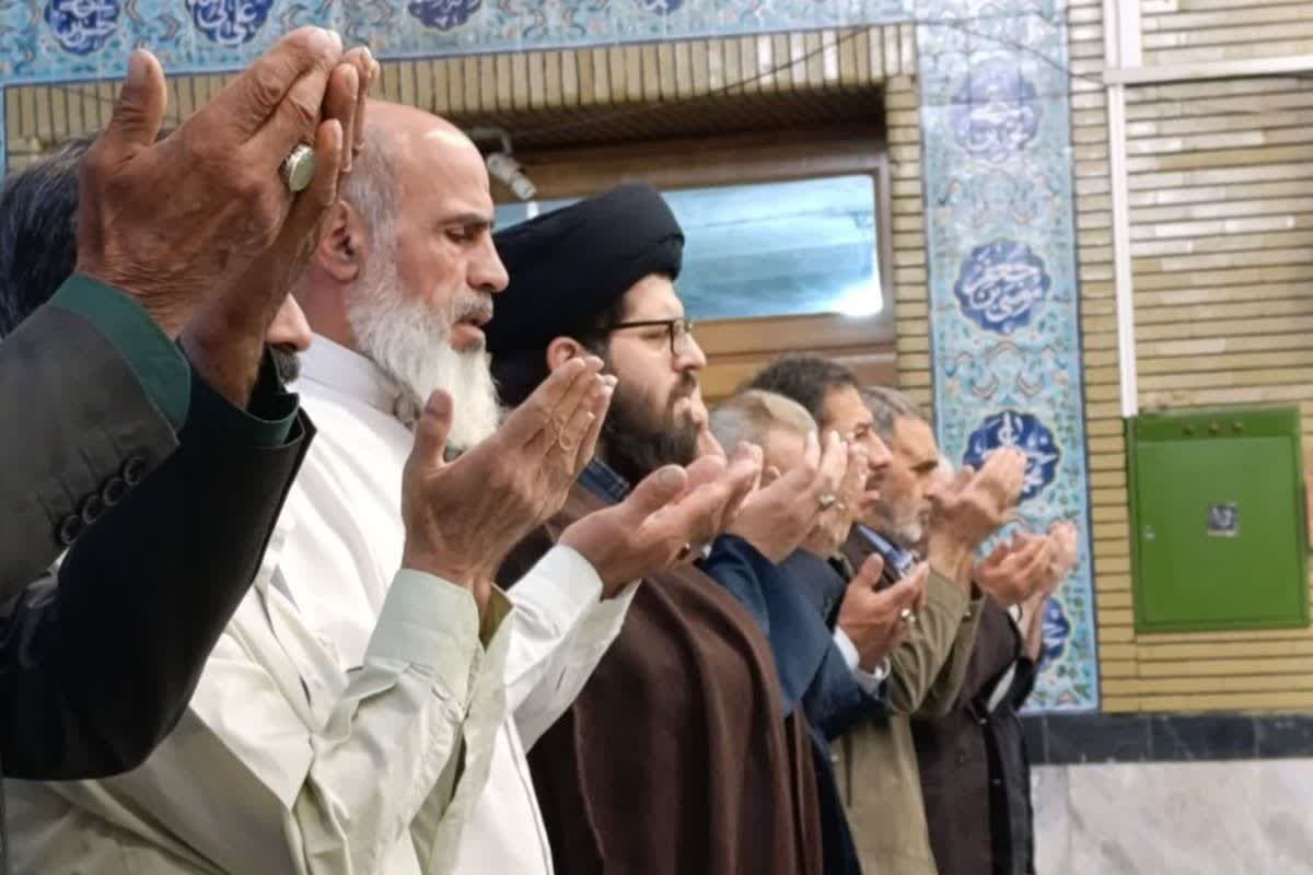  آیین عید قربان با حضور نمازگزاران در مسجد علی‌ابن‌ابی‌طالب(ع) رودهن