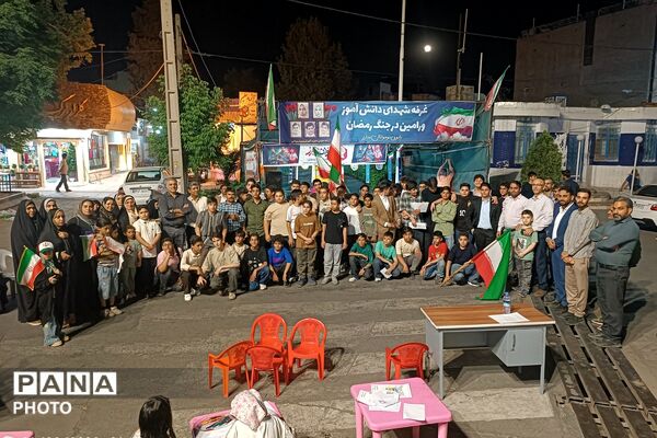 از تفسیر نهج‌البلاغه تا شورِ رجزخوانی، ضیافت دانش‌آموزان مدرسه نمونه رشد در موکب آموزش و پرورش