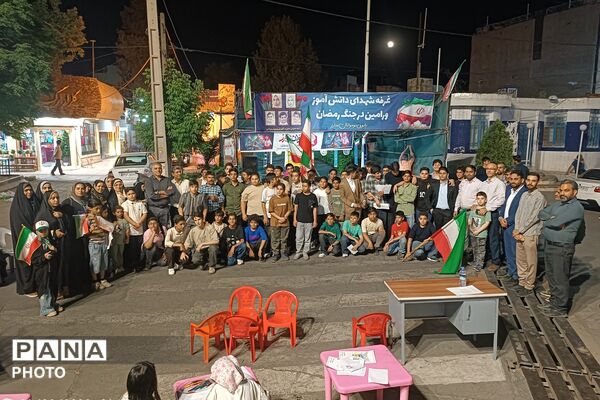 از تفسیر نهج‌البلاغه تا شورِ رجزخوانی، ضیافت دانش‌آموزان مدرسه نمونه رشد در موکب آموزش و پرورش